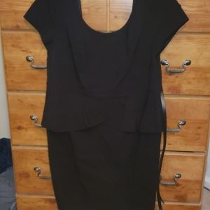 Torrid peplum dress